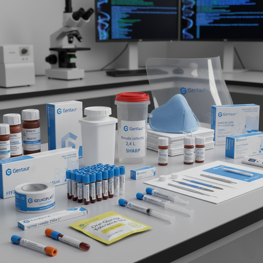 [Ks-125-267] Lab coat women 65% PE - 35% cotton gray