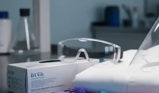 [Ks-125-277] Ultrasonic 9302 Safety Goggles - grey/orange