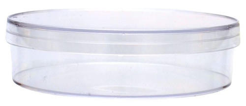 [GEN-KORD-2906]  100 x 25mm Stackable Extra Deep Dish Petri Dish with ISO Mark, RNase and DNase Free, STERILE